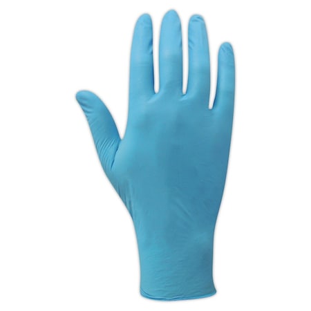 Magid ComfortFlex COMPLETE, Nitrile Disposable Gloves, 5 mil Palm, Nitrile, Powder-Free, S, 100 PK, Blue T9558-S